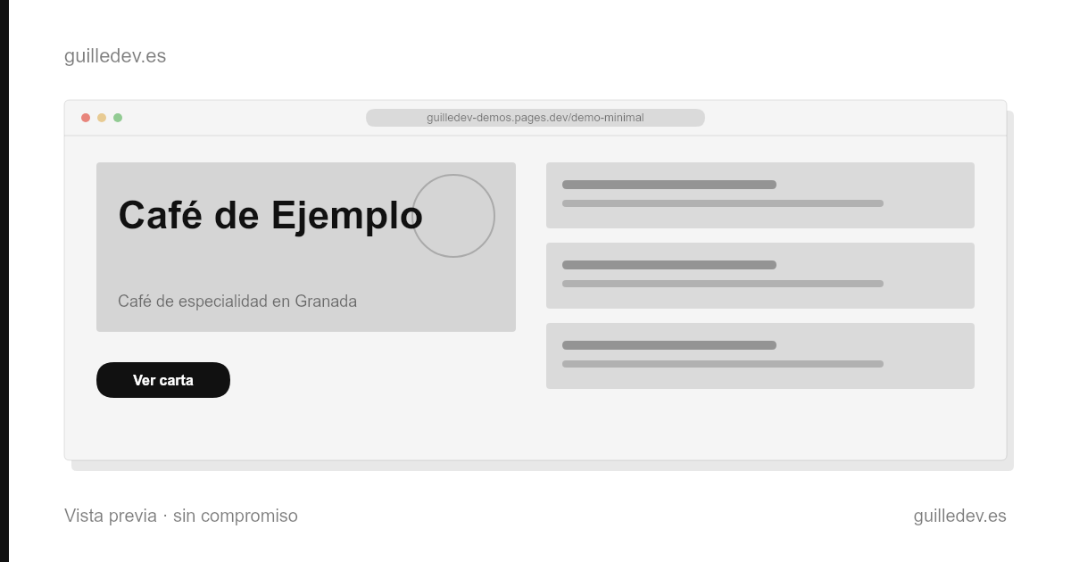 Estilo minimal